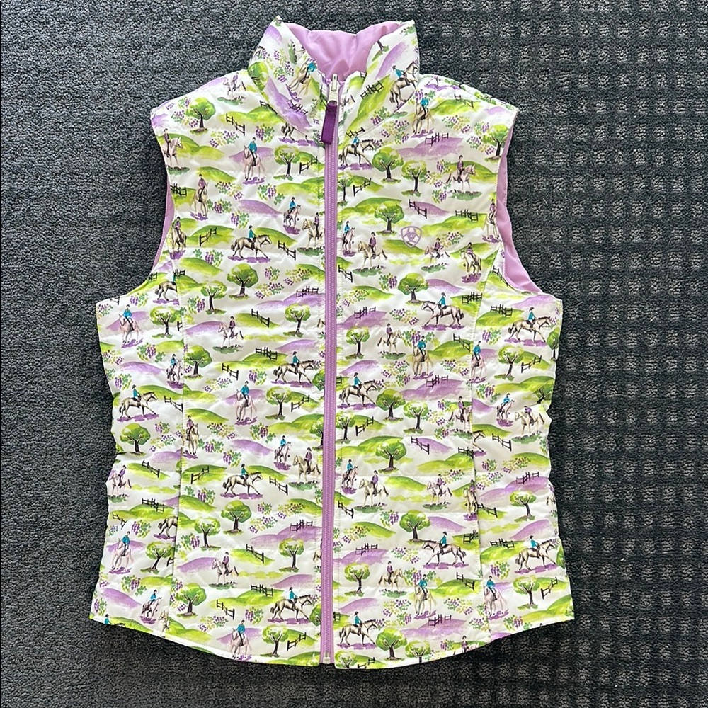 Girls ARIAT Reversible Vest